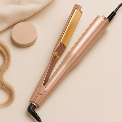 2-in-1 Hair Straightener & Curler