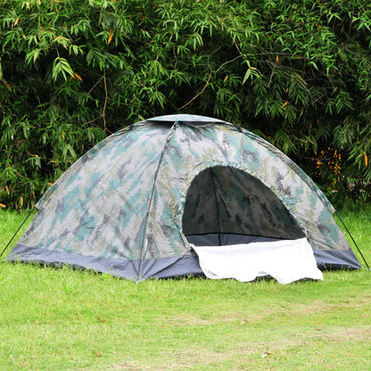 Camouflage Tent for Two - Outdoor Camping Tent